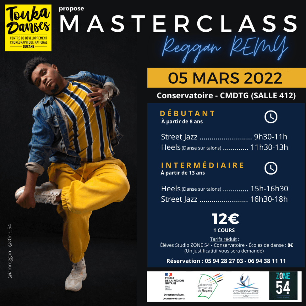 MASTERCLASS REGGAN RÉMY Masterclass - Reggan REMY