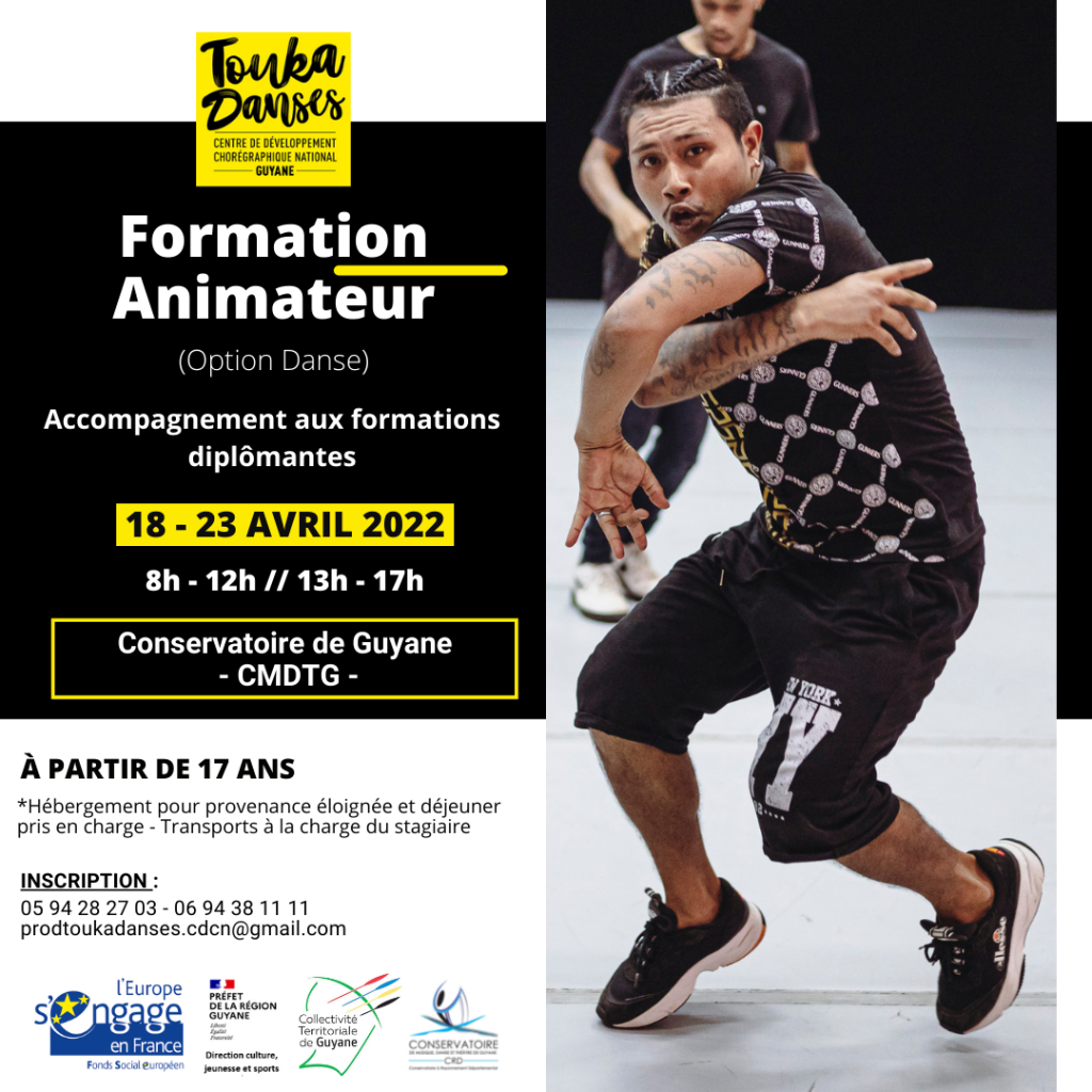 FA - AFD : Avril 2022 Formation animateur (option danse)